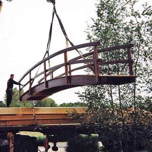 pasarela de madera