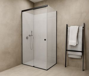 ducha de vidrio