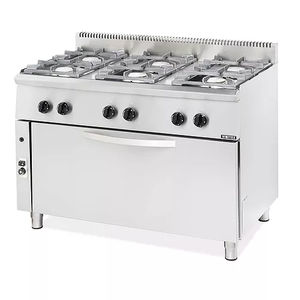 cocina con horno de gas