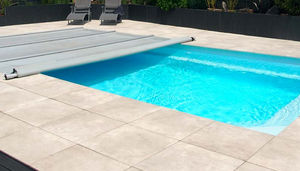 cubierta para piscina manta con barras