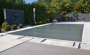 cubierta para piscina manta con barras