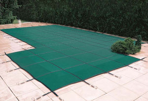 cubierta para piscina con ojales
