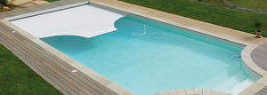 cubierta para piscina automática