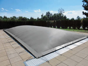 cubierta para piscina con ojales
