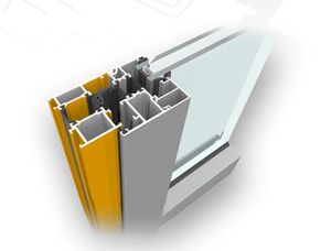 perfil de ventana de aluminio