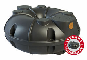 tanque para la captación de agua de lluvia