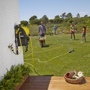 porta rollo para manguera