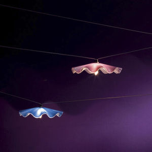 iluminación sobre cable LED / halógena / otras formas / de vidrio