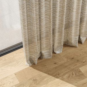 visillo con motivos decorativos