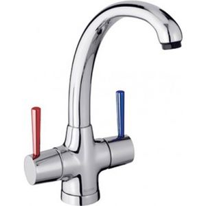grifo bimando de repisa