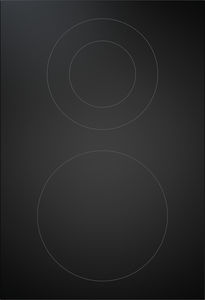 placa de cocina de vitrocerámica