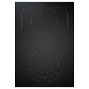 placa de cocina de vitrocerámica