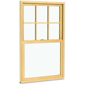 ventana de pino