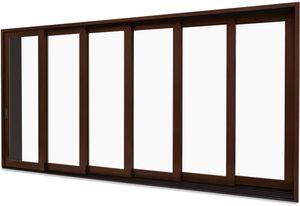 Puerta de interior - ULTIMATE LIFT AND SLIDE DOOR - MARVIN - de madera