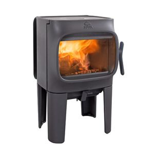 Chimenea de leña - TERRAZZA - Jøtul - contemporánea / hogar abierto / para suelo