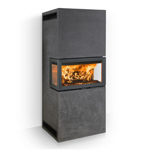 chimenea insertable de 3 caras