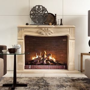 chimenea de gas natural
