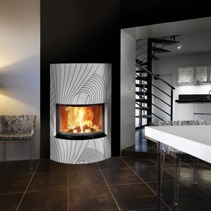 chimenea de leña