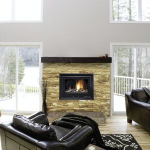 marco para chimenea contemporáneo
