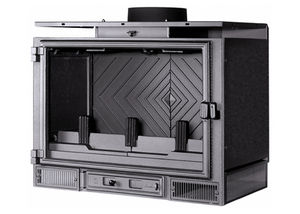 Chimenea insertable de esquina - Todos los fabricantes de la