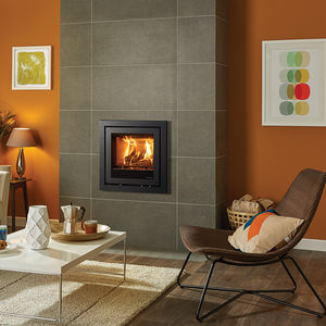 chimenea insertable de leña