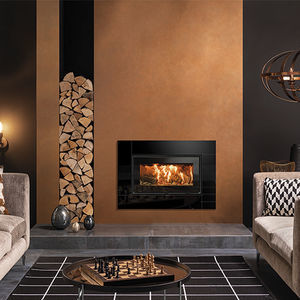 chimenea insertable de leña