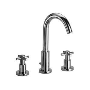 grifo bimando para lavabo