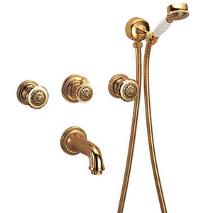grifo bimando para bañera