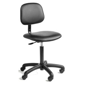 silla de trabajo de cuero