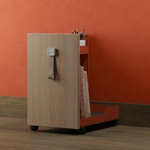cajonera de oficina de madera