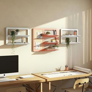 estanterías de pared