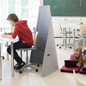 separador para oficina de suelo