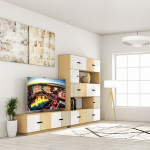 mueble de televisión contemporáneo