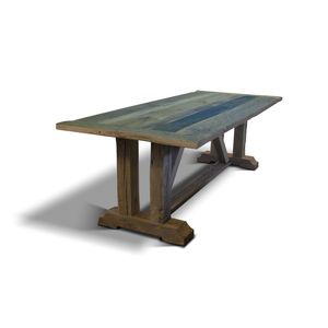 mesa de estilo rústico