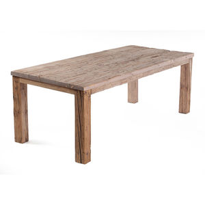 mesa de estilo rústico