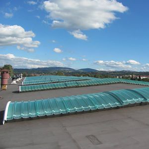cubierta de plástico