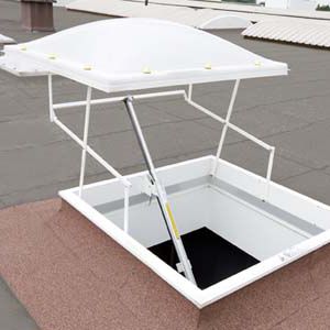 trampilla de ventilación de vidrio