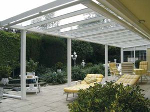 marquesina para terraza / de aluminio