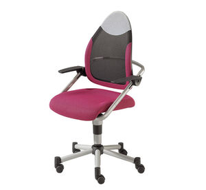 silla de oficina moderna / giratoria / con ruedas / para niños