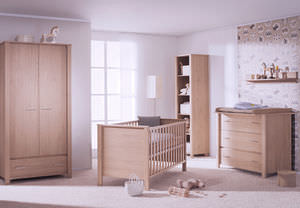 habitación para niños de madera / de bebé