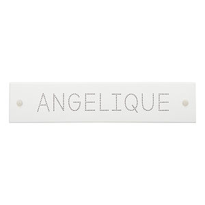placa de señalización de pared