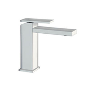 grifo monomando para lavabo / en encimera / de metal cromado / de baño