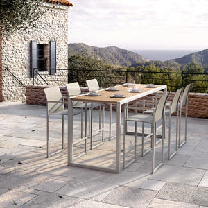 mesa alta contemporánea