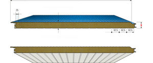 panel sándwich para muro