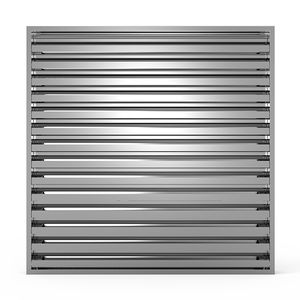 rejilla de ventilación de aluminio