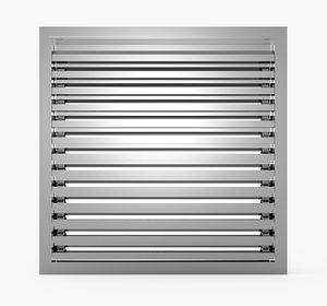 rejilla de ventilación de aluminio