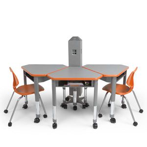 mesa para la enseñanza contemporánea