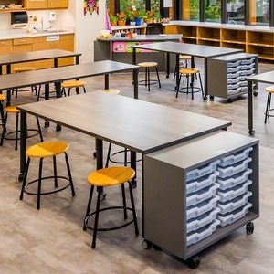 mueble organizador de pie