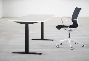 escritorio para open space / de chapa de madera / de MDF / de abedul
