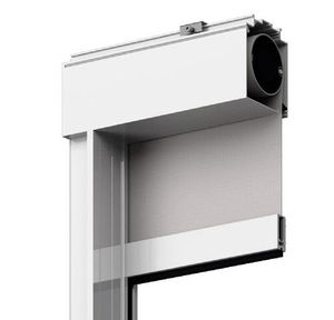 estores enrollables / de tela / de exterior / para protección solar